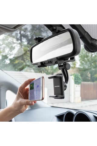 Support voiture de téléphone portable - Pour rétroviseur