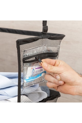 Organisateur de bagages pliable - Noir