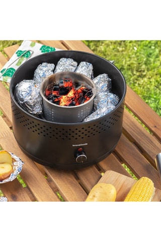 Barbecue portable 4-en-1 sans fumée