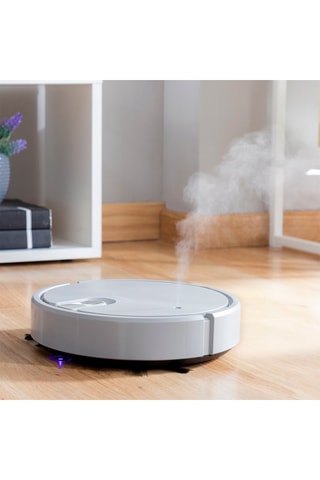 Aspirateur robot rechargeable multifonction 5-en-1