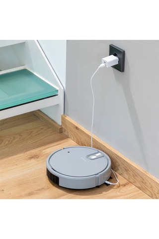 Aspirateur robot rechargeable multifonction 5-en-1