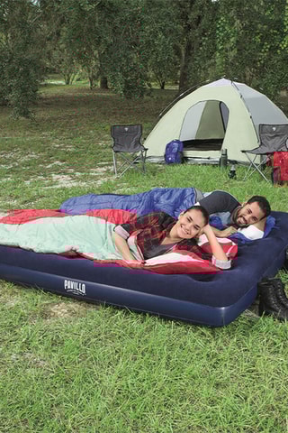 Matelas gonflable - 183 x 203 cm - Epaisseur 22 cm