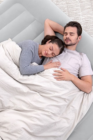 Matelas gonflable - 193 x 203 cm - Epaisseur 56 cm