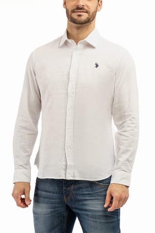 Chemise en lin - Blanc