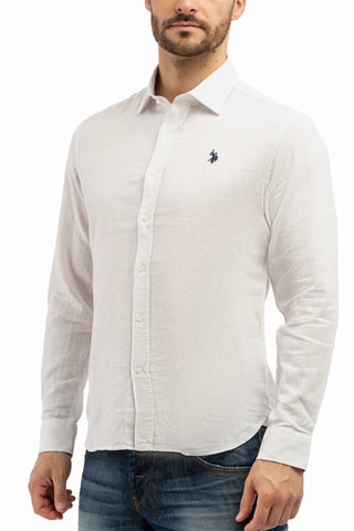 Chemise en lin - Blanc