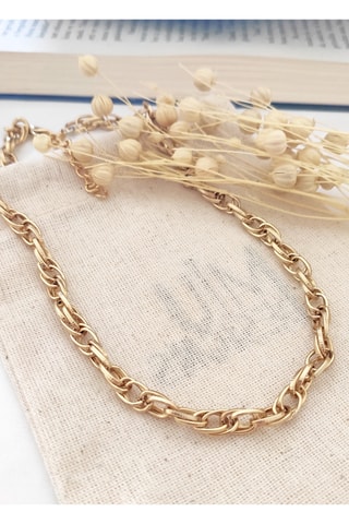 $Collier doré à l’or fin jaune