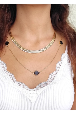 $Collier doré à l’or fin jaune 