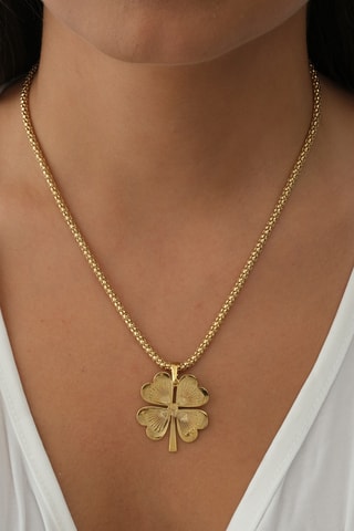 $Collier doré à l’or fin jaune