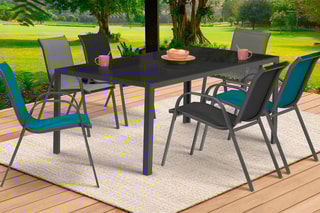 $6 chaises de jardin - Multicolore