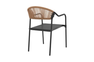 $4 chaises de jardin empilables Nazare - 