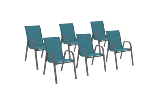 $6 chaises de jardin empilables - 