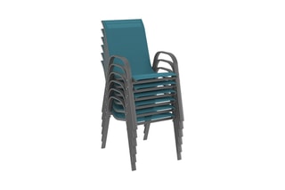 $6 chaises de jardin empilables - 