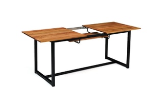 $Table de jardin extensible - 200 x 90 x 75 cm