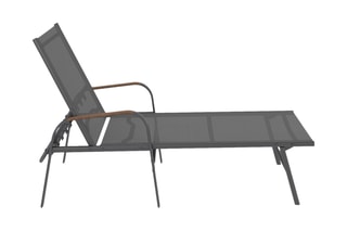$2 chaises longues inclinables Ozéa -  185 x 31 x 57 cm