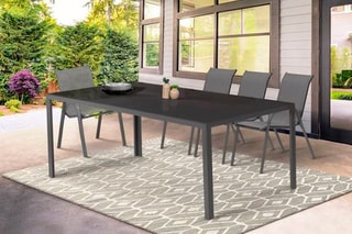 $Table de jardin Majorca - Anthracite