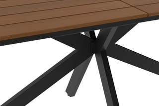 $Table de jardin Milazzo - 190 x 80 x 75 cm