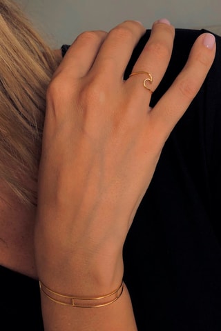 $Bague  - Or jaune