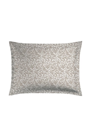 2 taies d'oreiller en satin de coton 79 fils/cm² Esprit - Taupe