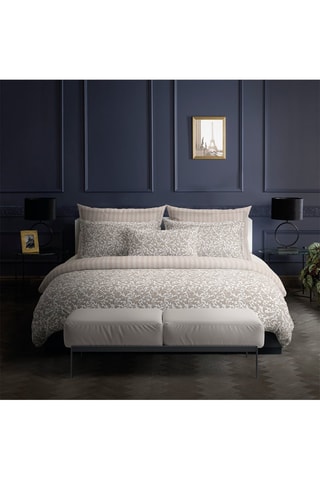 2 taies d'oreiller en satin de coton 79 fils/cm² Esprit - Taupe
