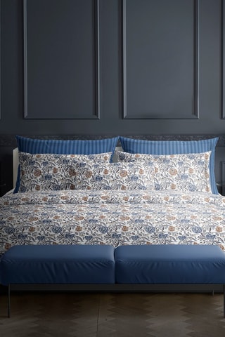 2 taies d'oreiller en satin de coton 79 fils/cm² Rani - Blanc