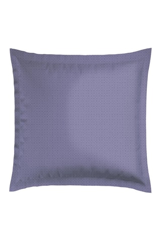 2 taies d'oreiller en satin de coton 80 fils/cm² Eucalyptus - Blanc