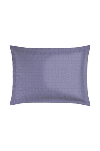 2 taies d'oreiller en satin de coton 80 fils/cm² Eucalyptus - Blanc