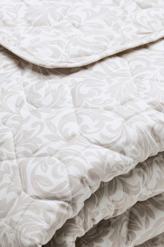 Couvre-lit XL en satin de coton 80 fils/cm² Esprit Damas - Taupe