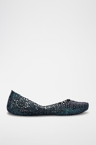 Ballerines Papel x Campana - Bleu pétrole