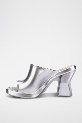 Mules à talons x Marc Jacobs - Argenté