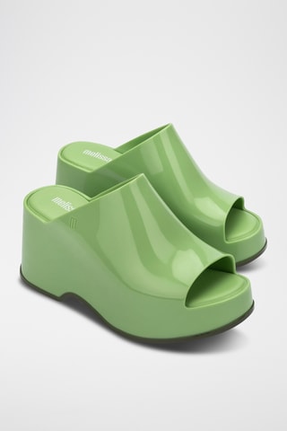 Mules plateformes Patty - Vert