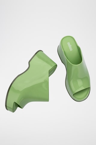 Mules plateformes Patty - Vert