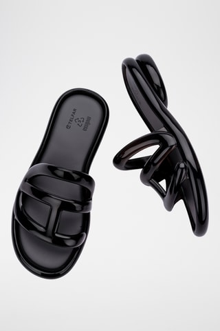 Mules à talons Jelly x Telfar - Noir