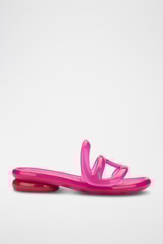 Mules à talons Jelly x Telfar - Rose