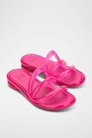 Mules à talons Jelly x Telfar - Rose