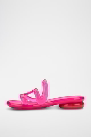 Mules à talons Jelly x Telfar - Rose