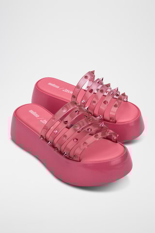 Mules plateformes Becky Punk Love x Jean Paul Gaultier - Rose