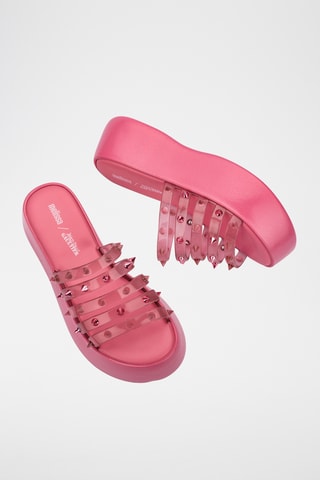 Mules plateformes Becky Punk Love x Jean Paul Gaultier - Rose