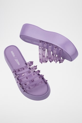 Mules plateformes Becky Punk Love x Jean Paul Gaultier - Violet