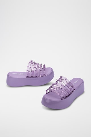 Mules plateformes Becky Punk Love x Jean Paul Gaultier - Violet