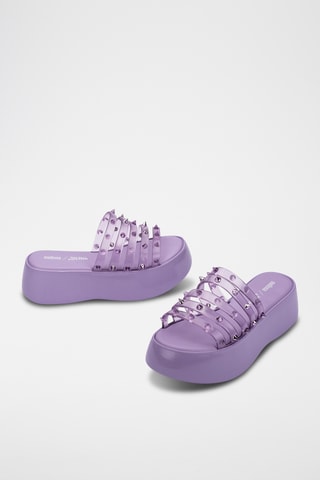 Mules plateformes Becky Punk Love x Jean Paul Gaultier - Violet