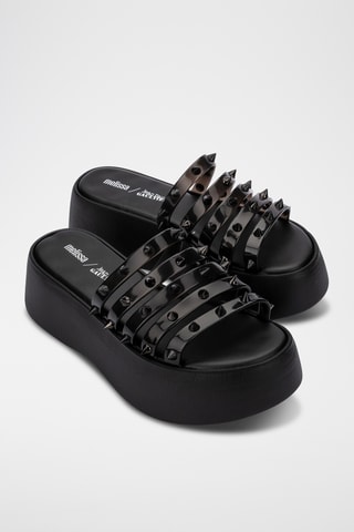 Mules plateformes Punk Love Becky x Jean Paul Gaultier - Noir