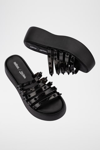 Mules plateformes Punk Love Becky x Jean Paul Gaultier - Noir