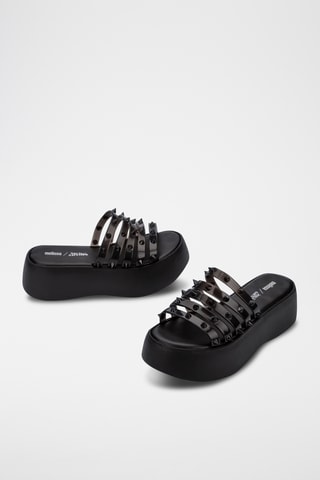 Mules plateformes Punk Love Becky x Jean Paul Gaultier - Noir