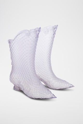 Bottines à talons Court x Y/Project - Blanc