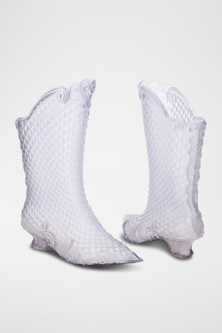 Bottines à talons Court x Y/Project - Blanc