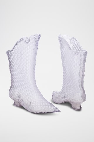 Bottines à talons Court x Y/Project - Blanc