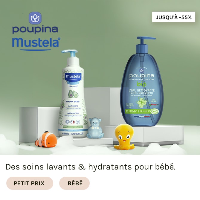 MUSTELA & POUPINA en vente privilège sur BEAUTÉ PRIVÉE