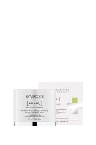 $Crème experte anti-âge et détoxifiante visage et regard de nuit - Prebiotics + Rétinoïdes - 50 ml