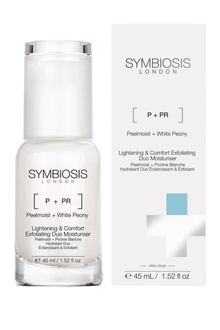 $Hydratant duo éclaircissant et exfoliant - Peelmoist et pivoine blanche - 45 ml