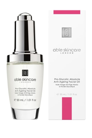 $Huile visage anti-âge Absolu à l'acide glycolique - Peaux matures - 30 ml